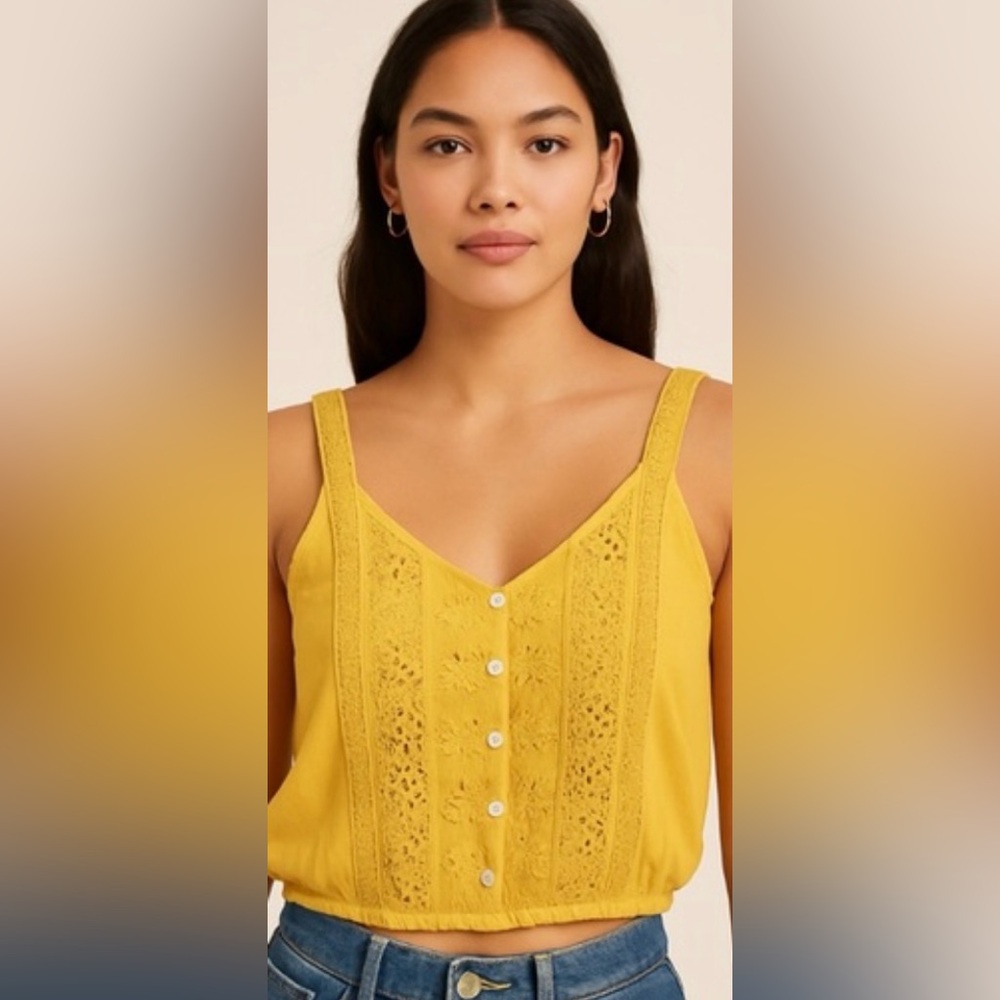 American Eagle NWT Boho Crop Top Medium